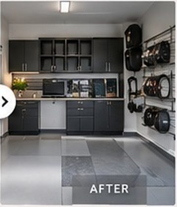 Garage after organization